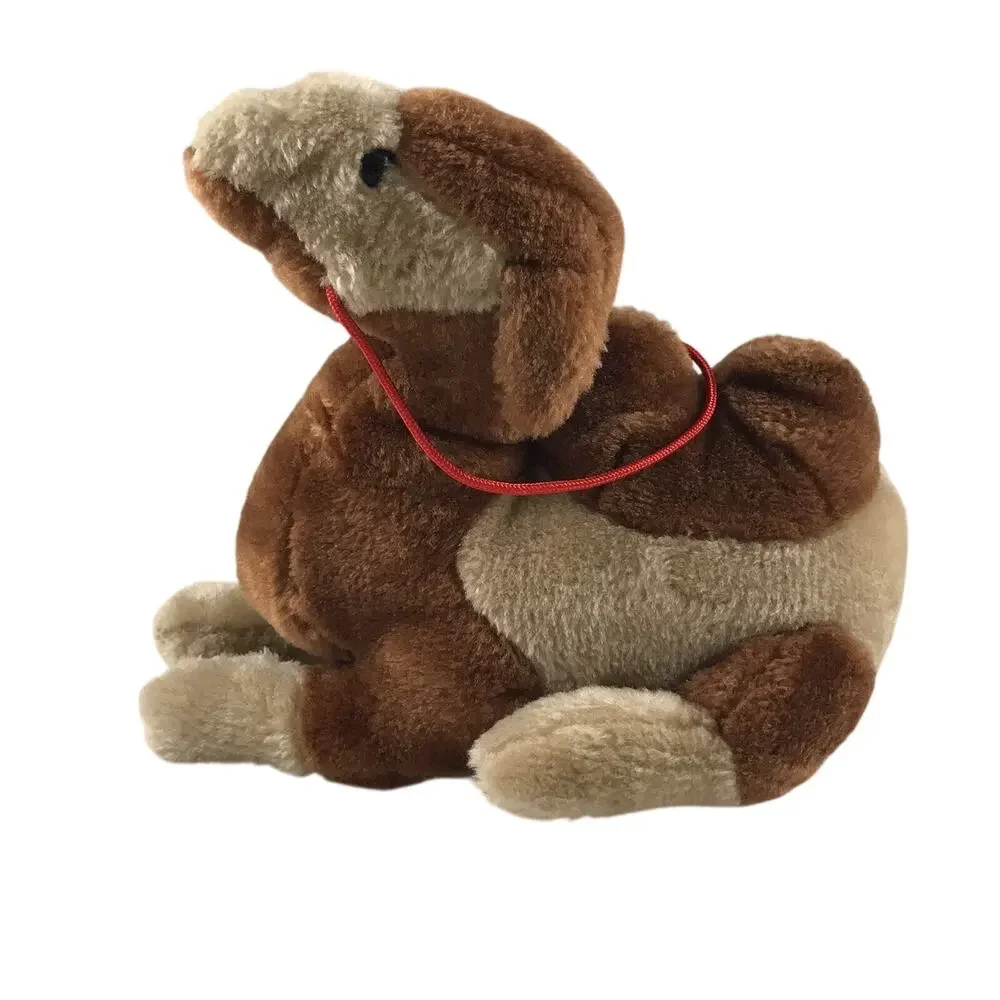 Camel Plush Two-Toned with Reins Laying Sitting Two Humps Desert Animal